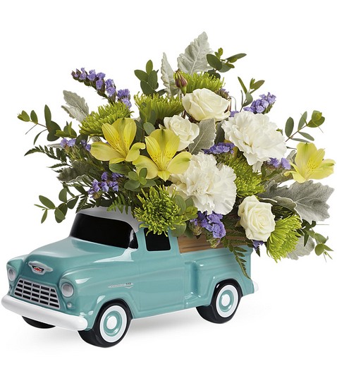 Chevy Trucking Blossoms Bouquet
